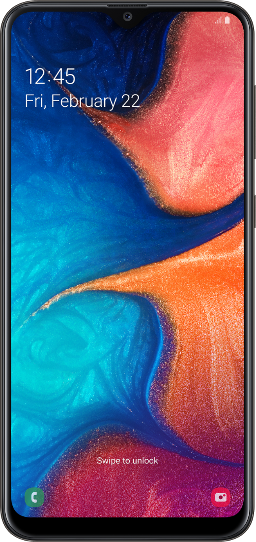 Samsung Galaxy A20e Front