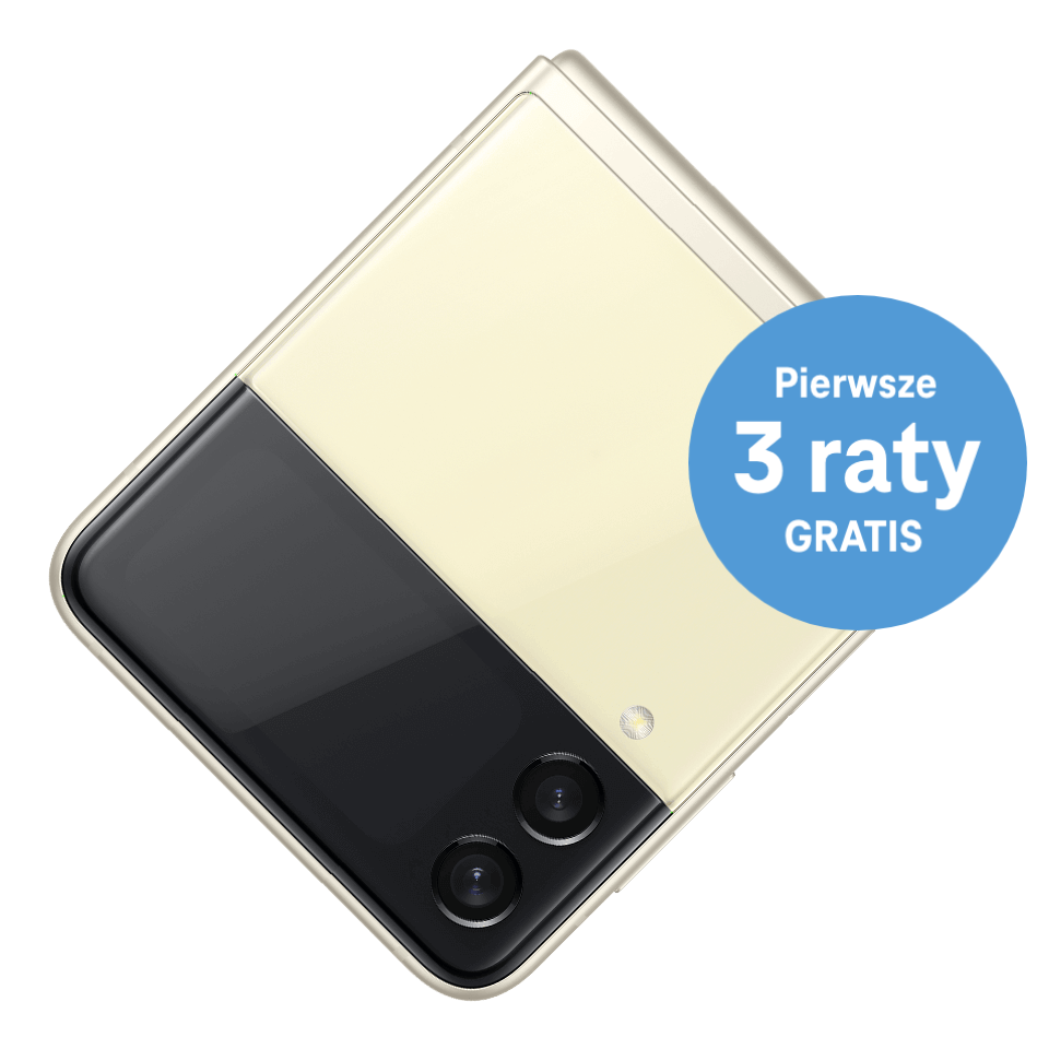 Samsung Galaxy Z Flip3 - Stylowy beż