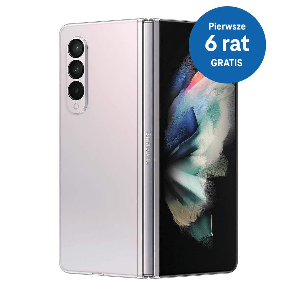 Samsung Galaxy Z Fold3 - Szlachetne srebro