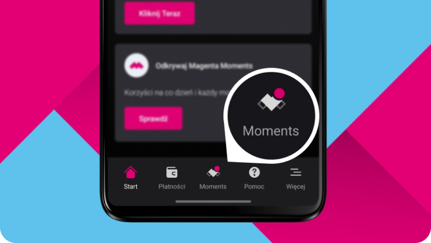 Otwórz lub pobierz aplikację Mój T-Mobile