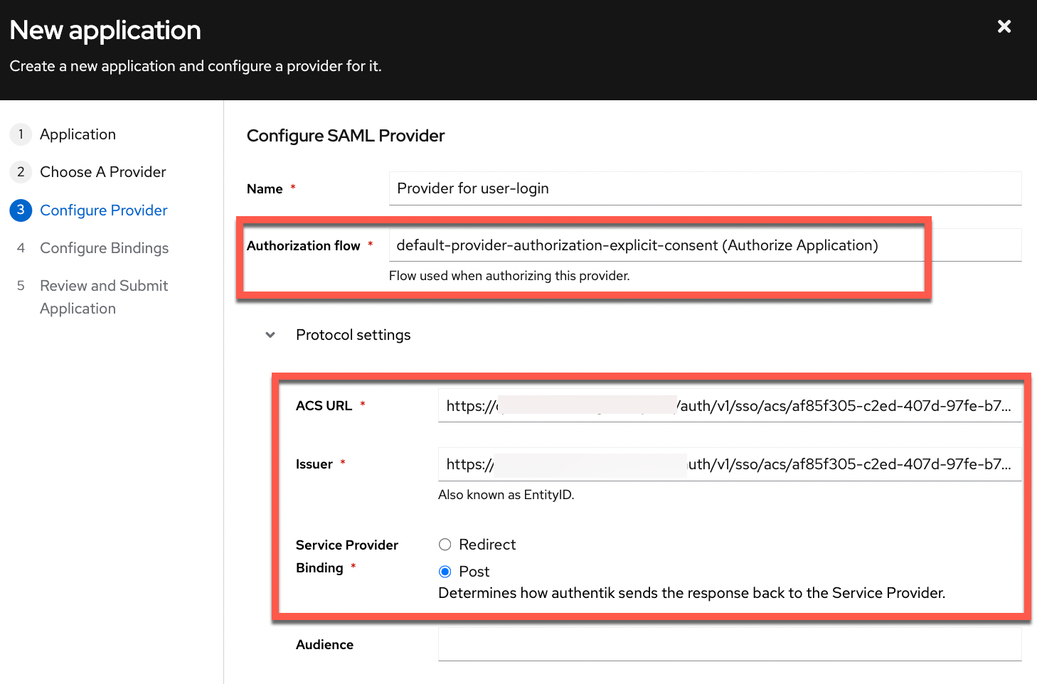 Configure Provider