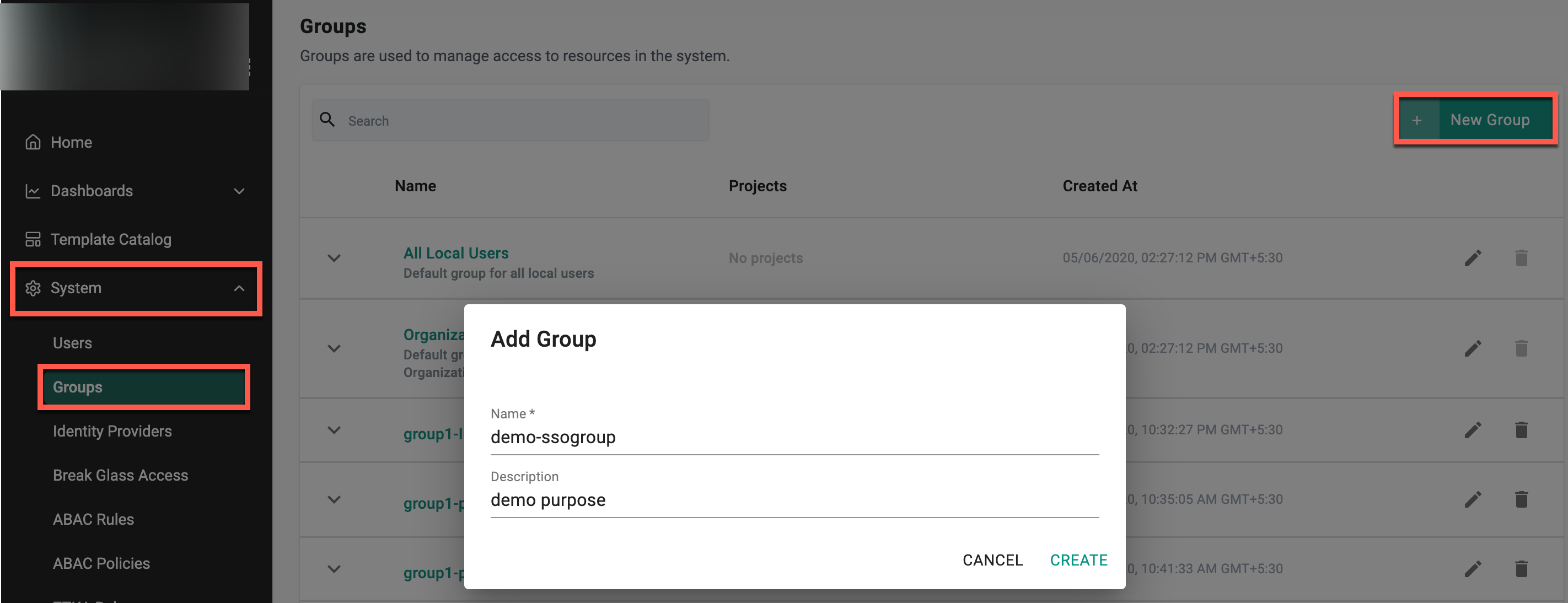 Create IdP
