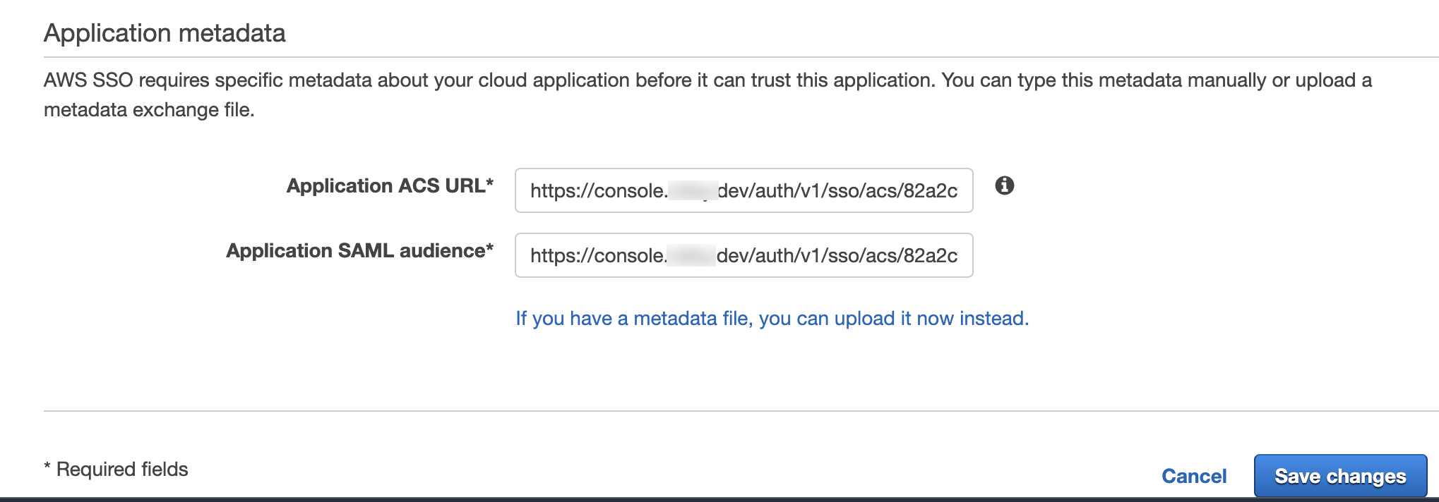 Configure SAML