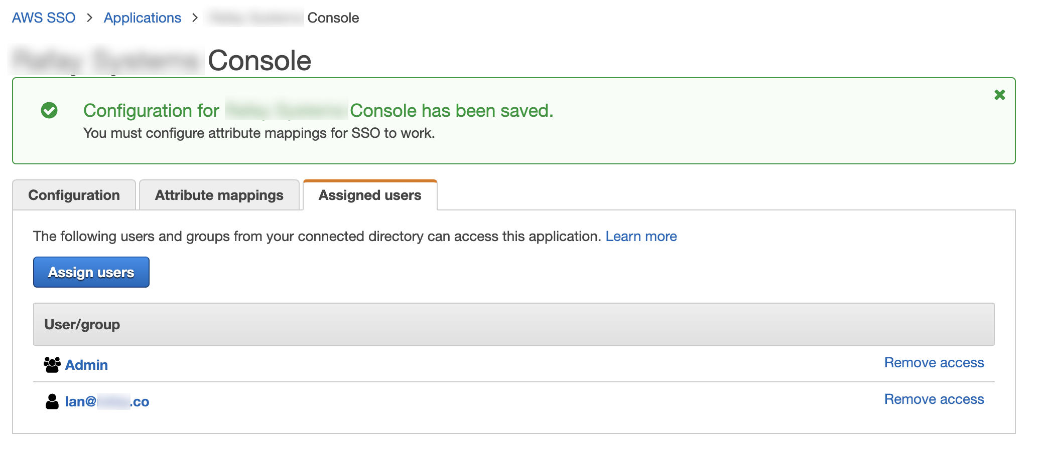 Configure SAML
