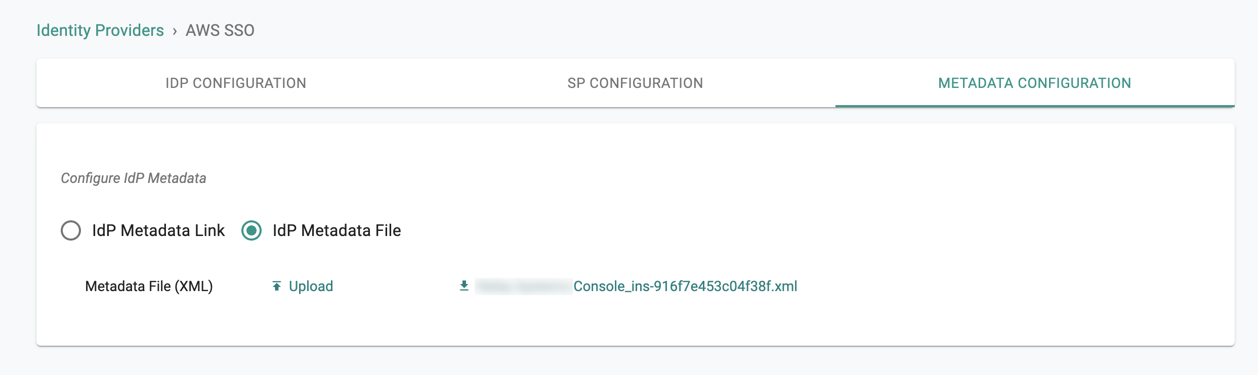 Create App Integration