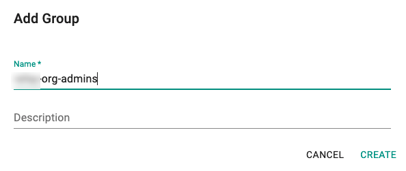 Create Console Group 1