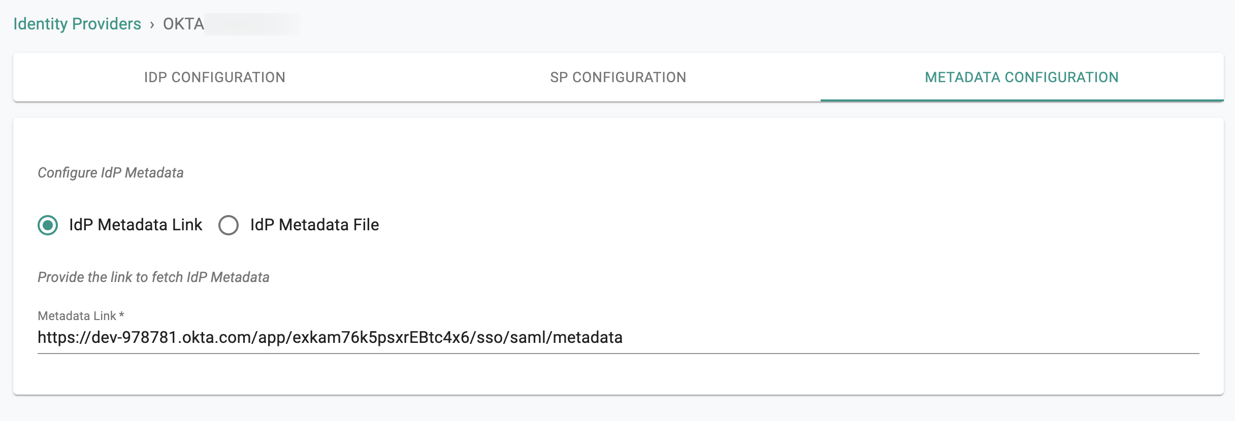 Create App Integration