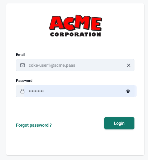 Login Screen