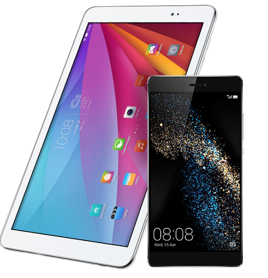 Huawei P8 + tablet